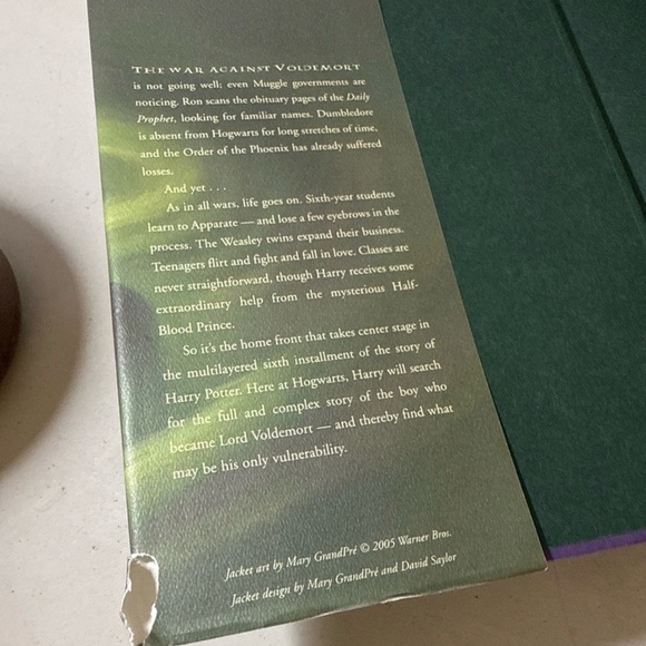 Harry Potter and the Half-Blood Prince by J. K. Rowling (2005, Hardcover) - Picture 3 of 8